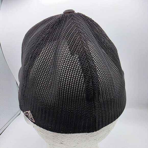 Pacific Headwear D-Series 405 S/M Black Mesh Trucker Baseball Hat Adjustable - Picture 3 of 9